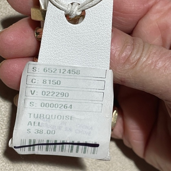 Free People‎ Gold and Turquoise Ring Set brand new - Picture 10 of 14